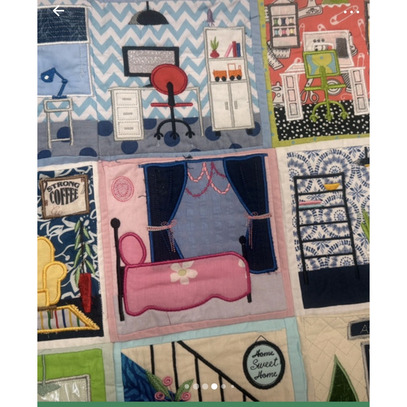 Doll house quilt