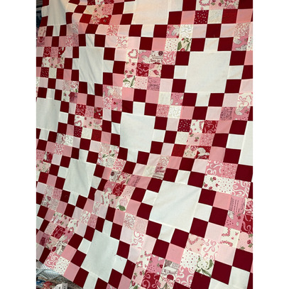 Double Irish Chain Quilt