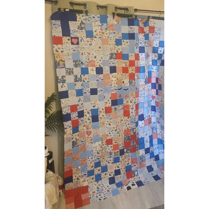 Patchwork memory quilt 