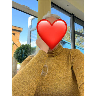 Polo neck top