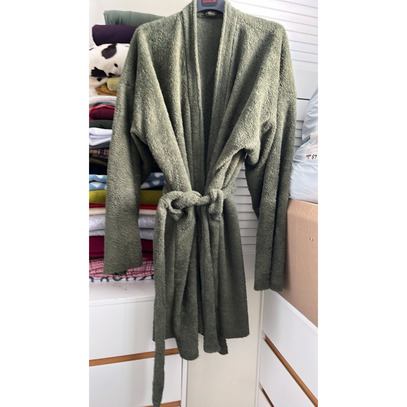 Terry towelling bath robe 